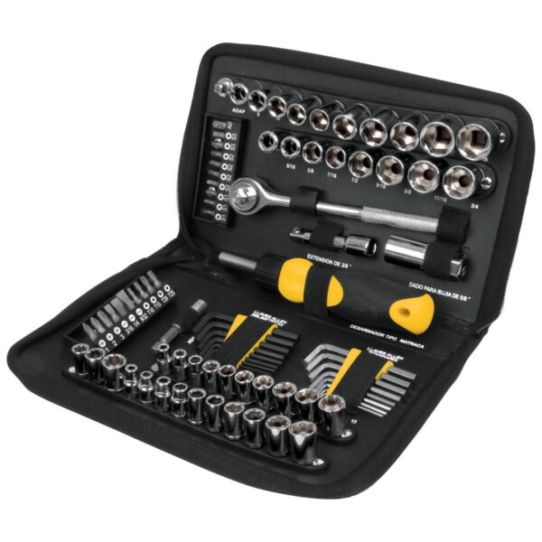 MT-22984 JUEGO DE 83 HERRAMIENTAS 14 Y 38