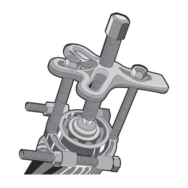 MT-14517 EXTRACTOR DE BALEROS DE 57 A 108 MM TRUPER