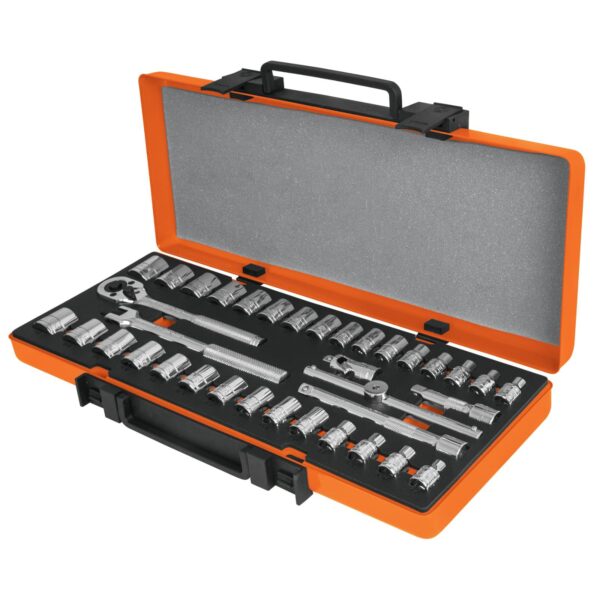 MT-13955 JUEGO DE 36 HERRAMIENTAS CUADRO 38 STD Y MM