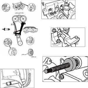 MT-T011 BLOQUEADOR EJE LEVAS BMW N42 -- N46 -- N46T